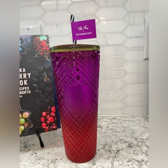 Starbucks Spring 2024 Gemstone Gradient Collab x Shae Anthony. NWT. Wow piece! - Picture 2 of 11